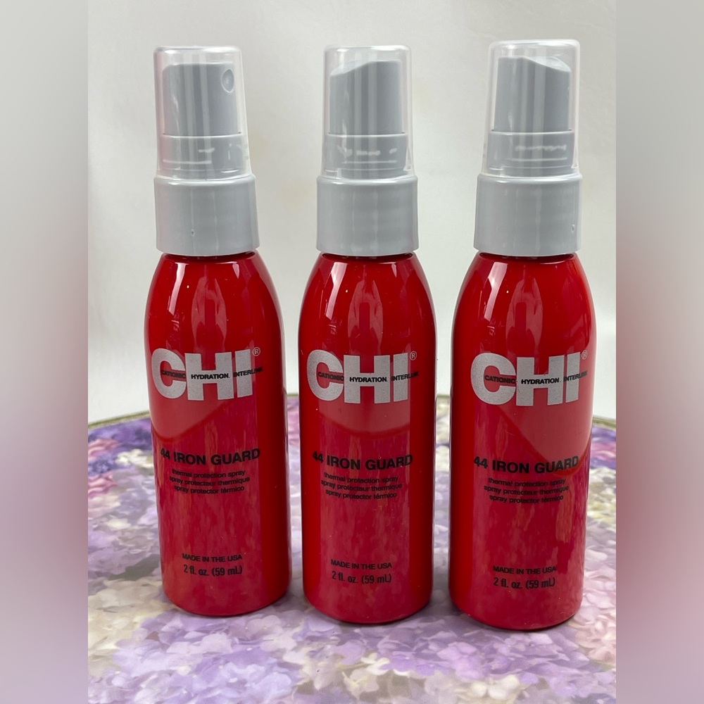 Chi 44 Iron Guard Thermal Protection Spray 2 oz. x3 bottles of 2oz.